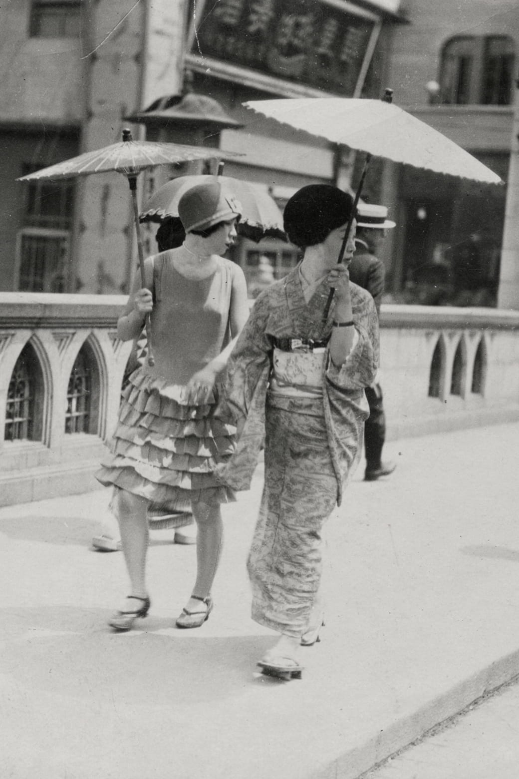 夢二式をまねる女性も出現。当時の和装美に影響を与えた