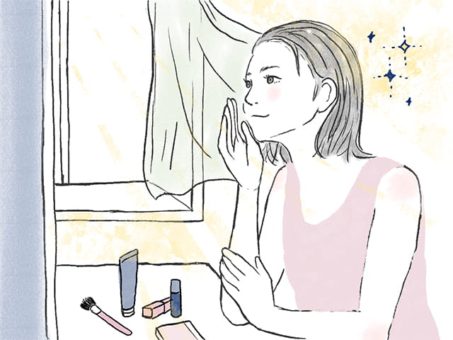 リアルな色を見極められる場所を探す