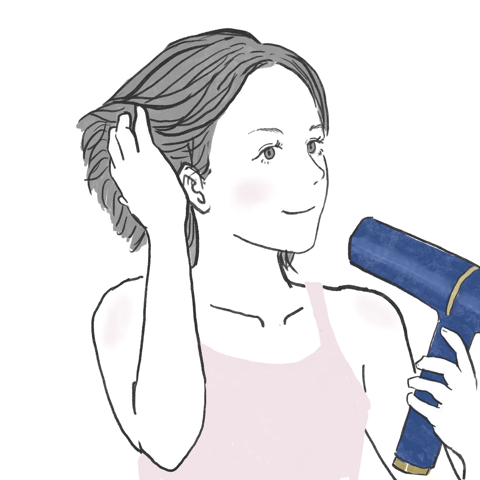 ドライヤードライ