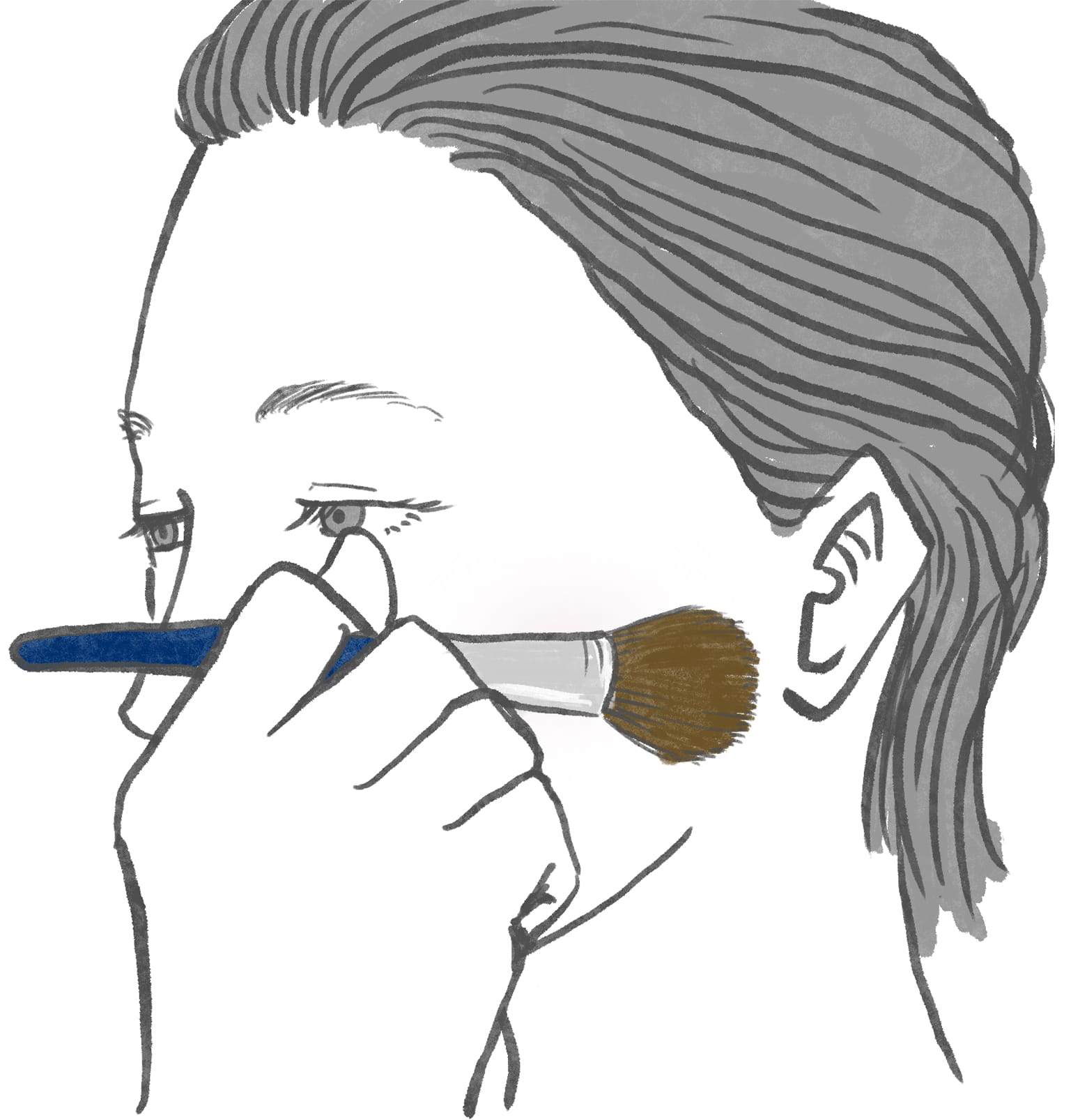 シェーディングののせ方