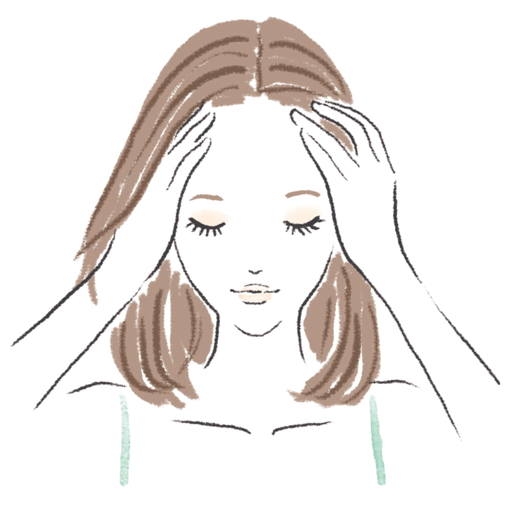 フレームラインは小刻みに丁寧に”