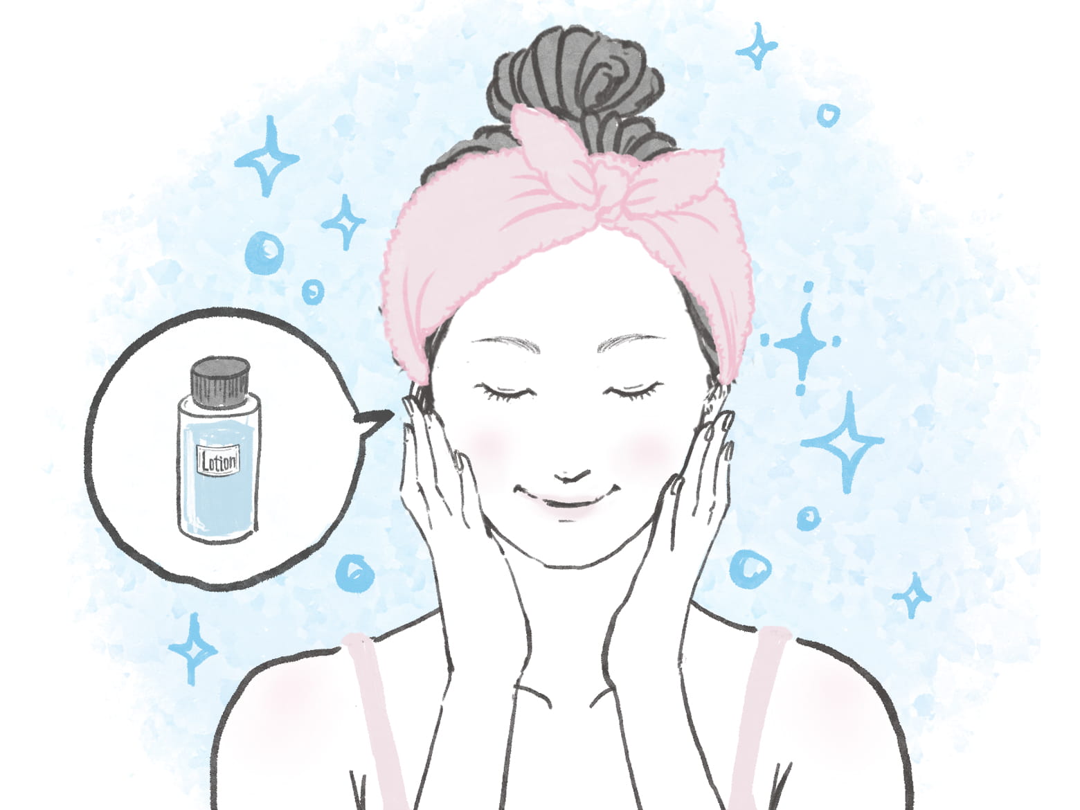 敏感肌には化粧水選びが大切