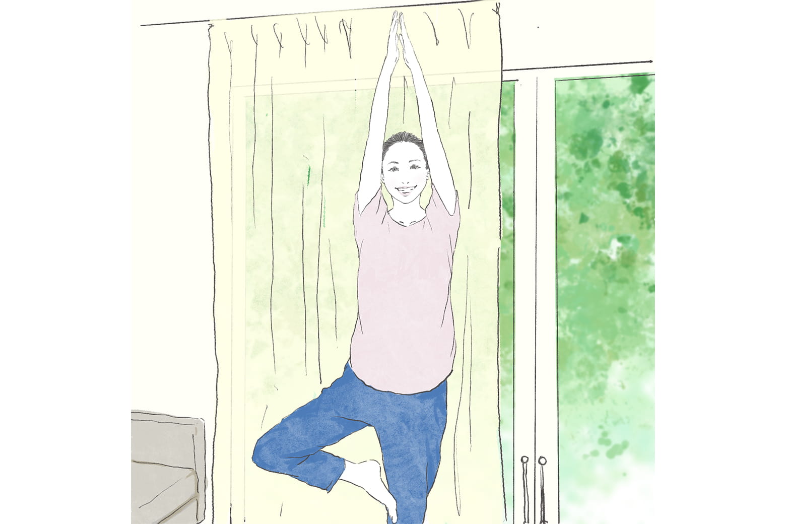 リズム運動でセロトニンを増産。香りや音でストレスフリーに