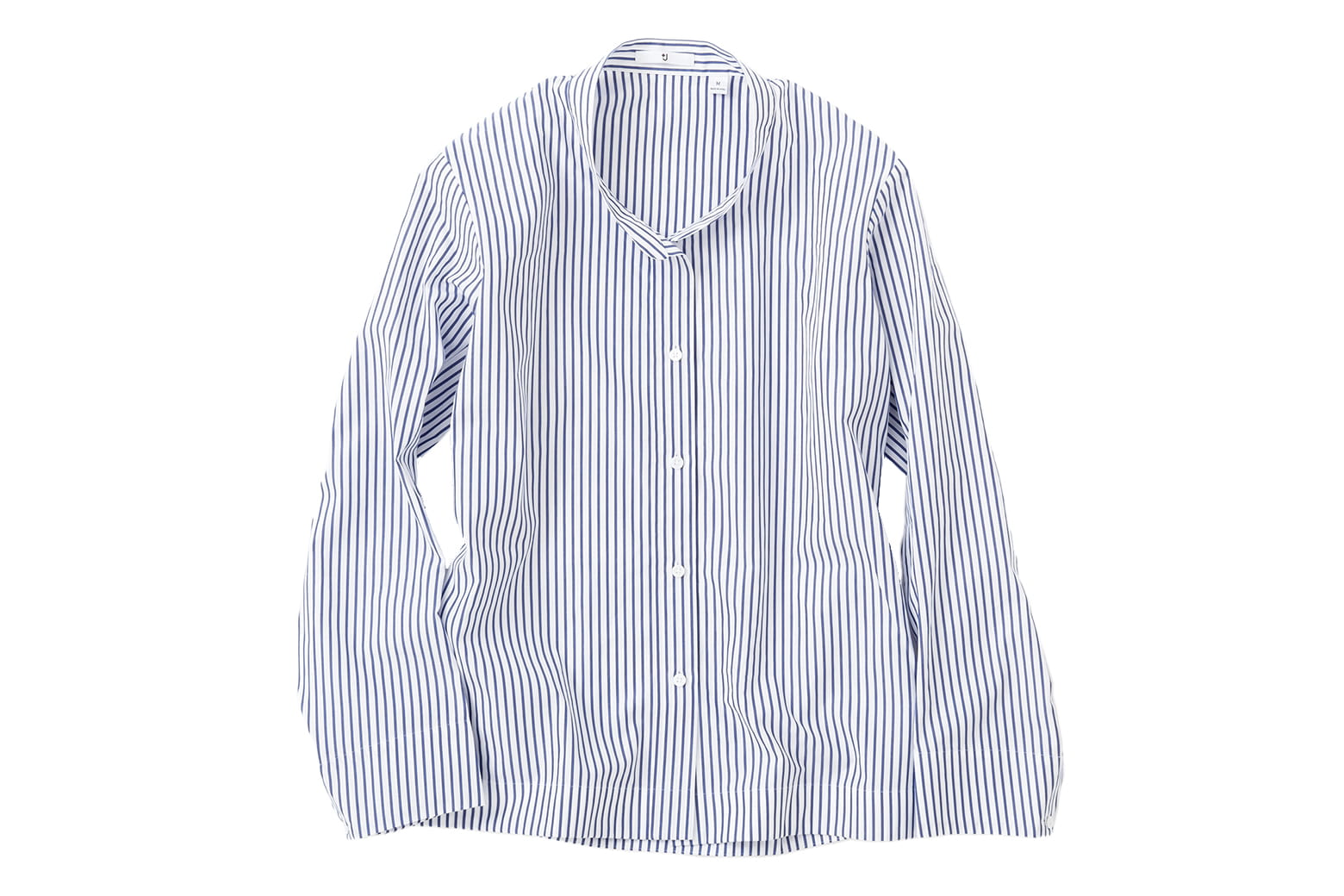 ストライプでスッキリ！縦長効果を