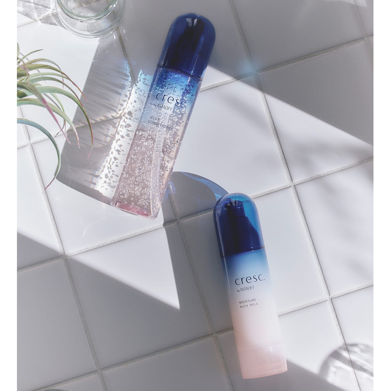 クレスクで、「ゆらぎにくい肌」が続くここちいい毎日を。