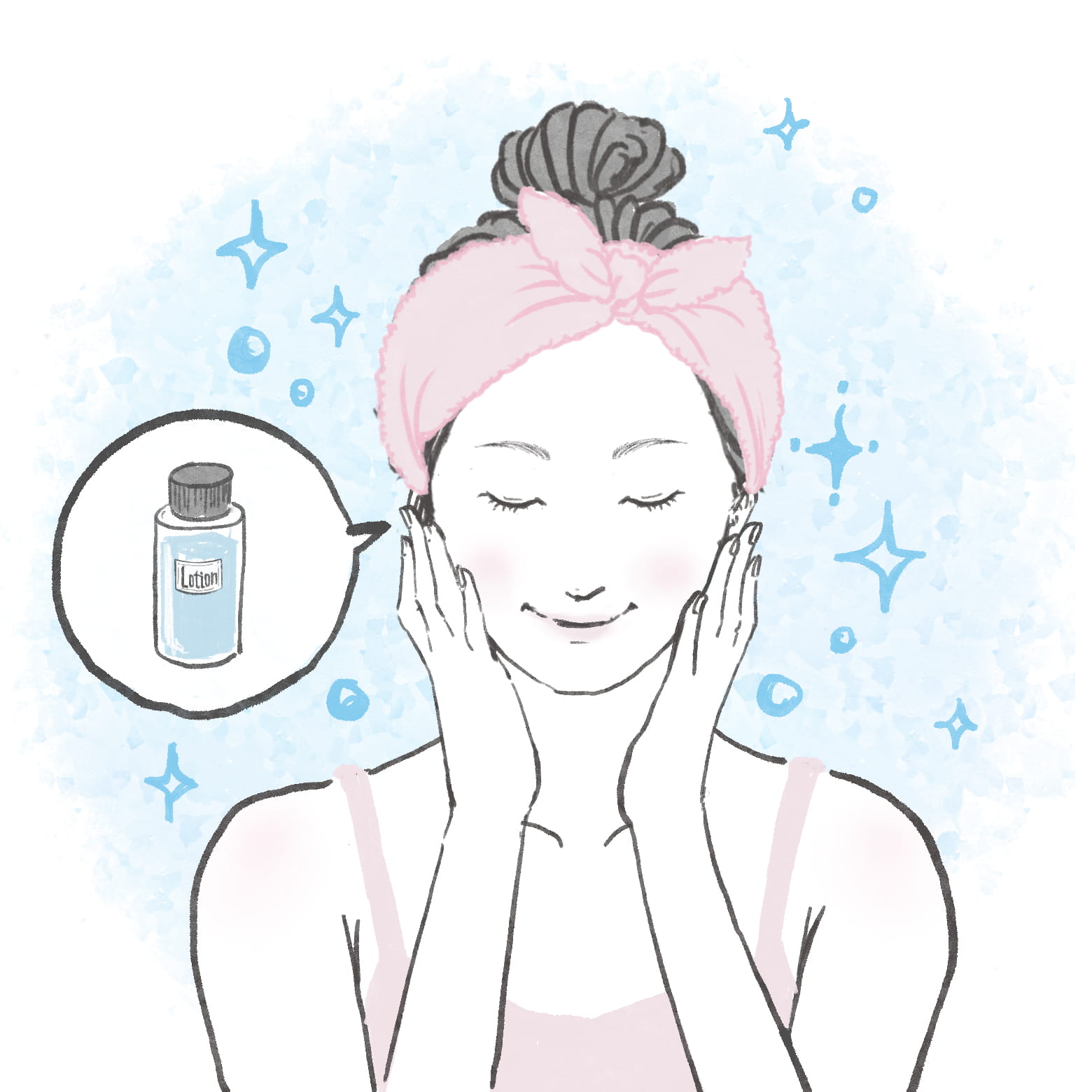 敏感肌には化粧水選びが大切