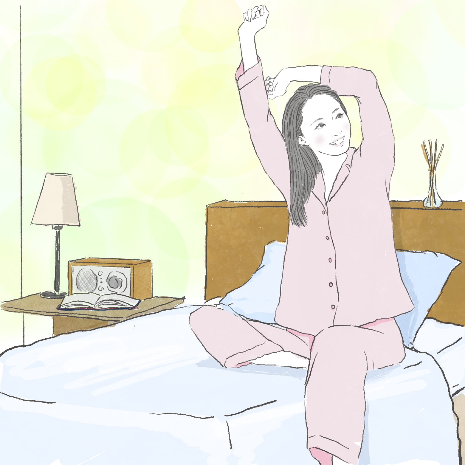 美しさへとつなぐ“よい眠りと目覚め“